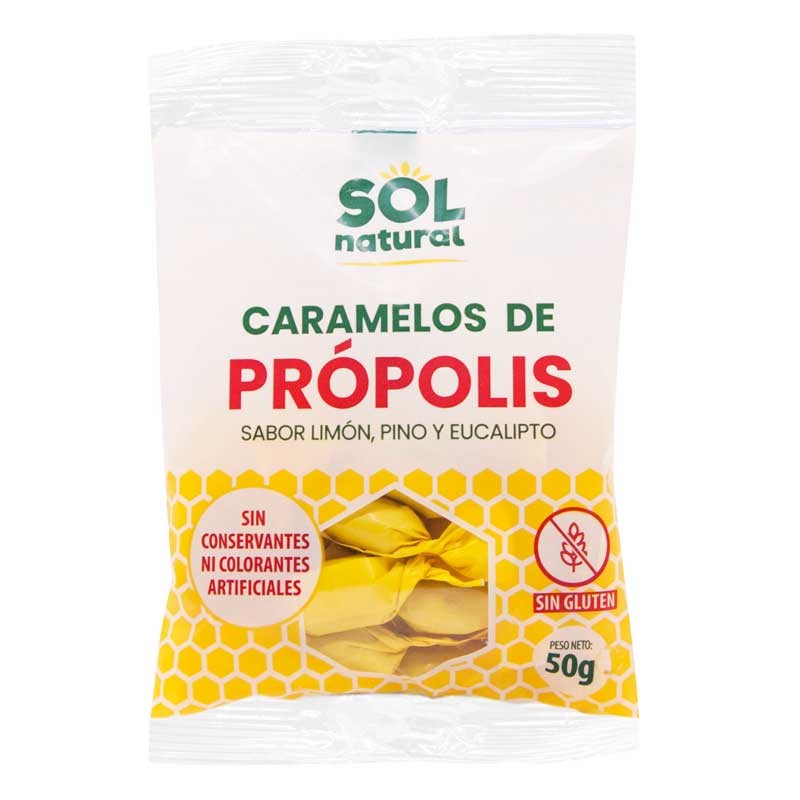 Caramelos propolis 50g Sol Natural