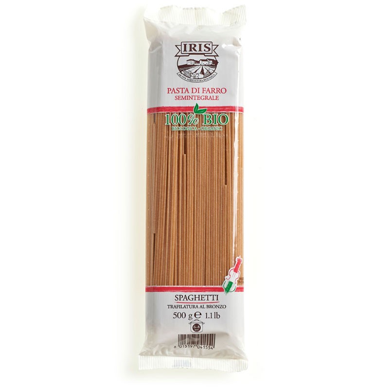 Espaguetis de espelta semintegral BIO 500g IRIS