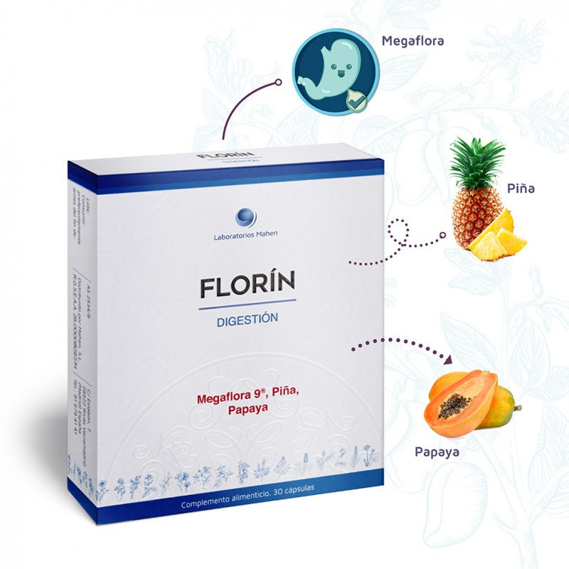 Florin (digestion) 30 capsulas Mahen