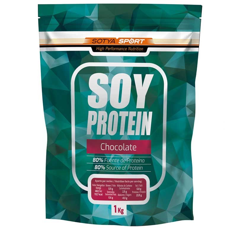 Proteina de soja isolada Chocolate Doypack 1Kg Sotya