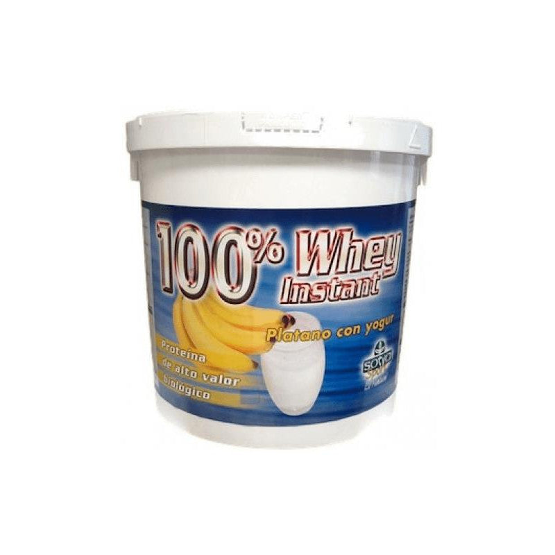 Proteina whey de suero de leche platano con yogur 2200g Sotya