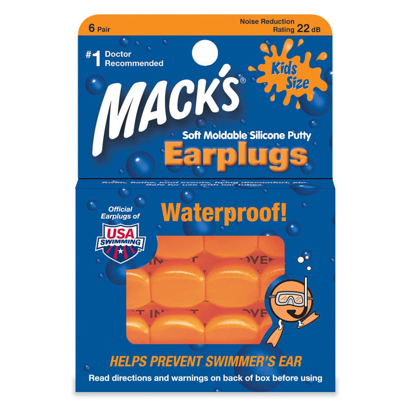 Tapones para oidos infantil EarPlugs 6 pares Mack&