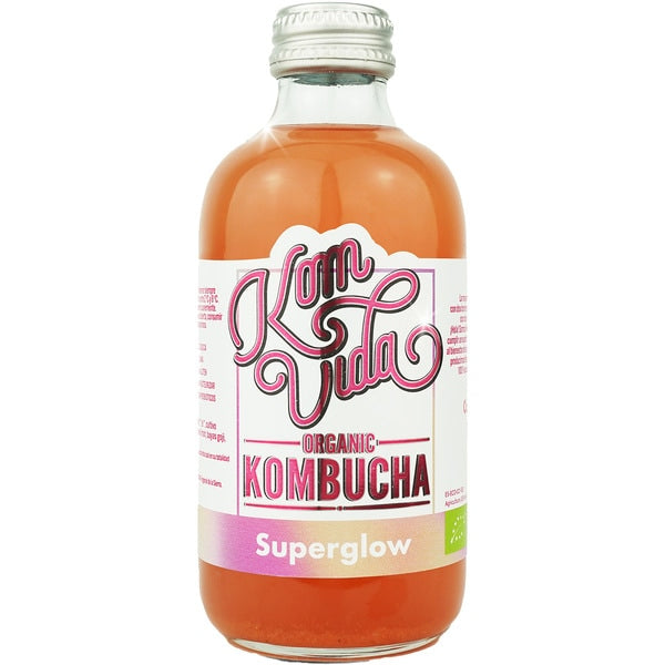 Kombucha Superglow Bio 12x250ml Komvida