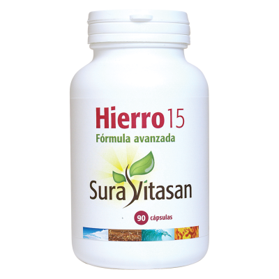 HIERRO 15 90CAPS - SURAVITASAN