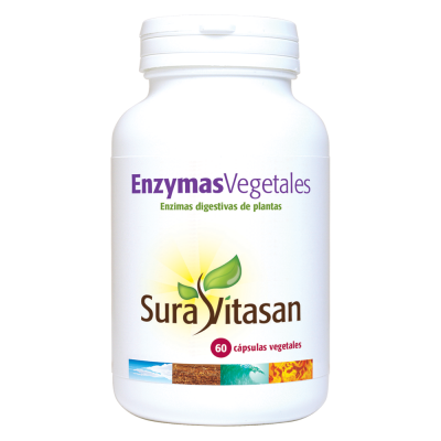 ENZYMAS VEGETALES 60CAPS - SURAVITASAN