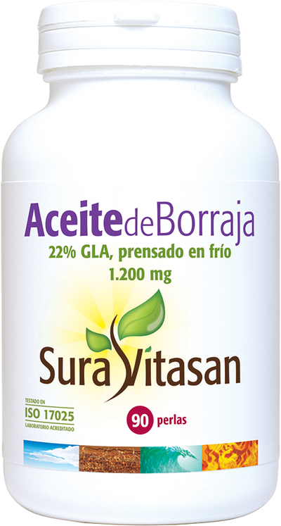 ACEITE DE BORRAJA 90CAPS - SURAVITASAN