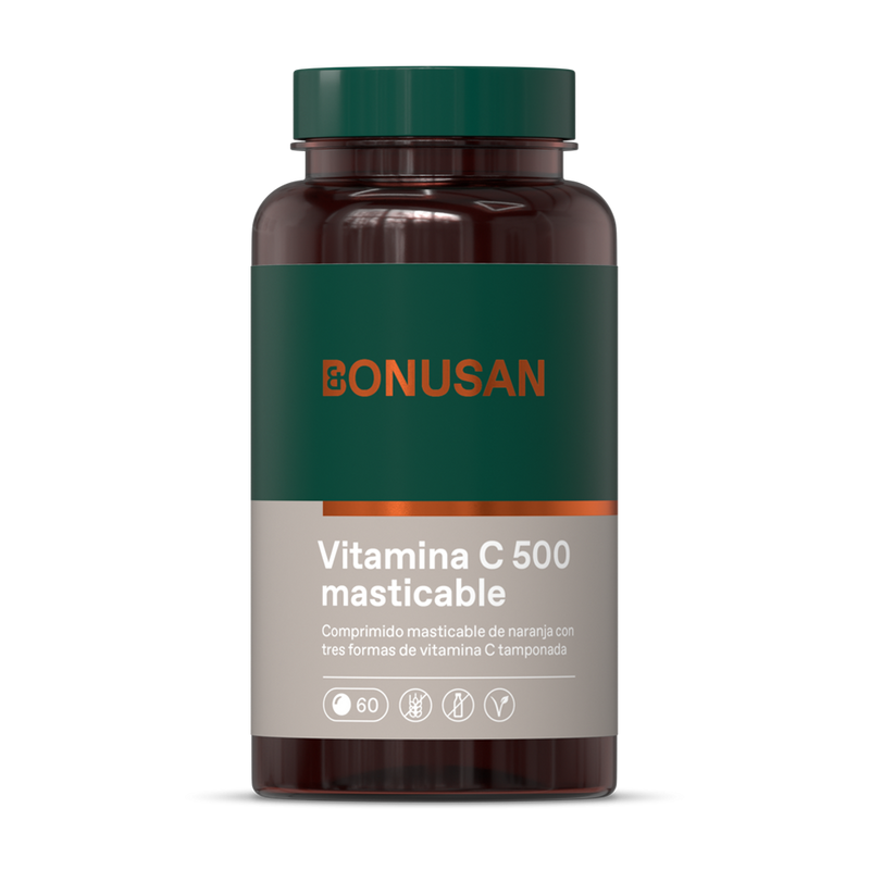 Vitamina C-500 Masticable / 60 comp - BONUSAN