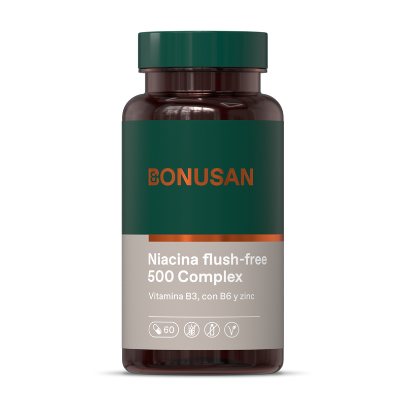 Niacina flush-free 500 mg / 60 caps - BONUSAN