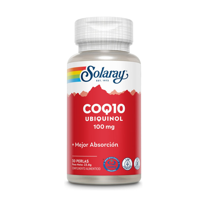 Coenzima Q10 100mg 30 Caps - SOLARAY