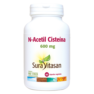 N-Acetil-Cisteína 60 caps - SURAVITASAN