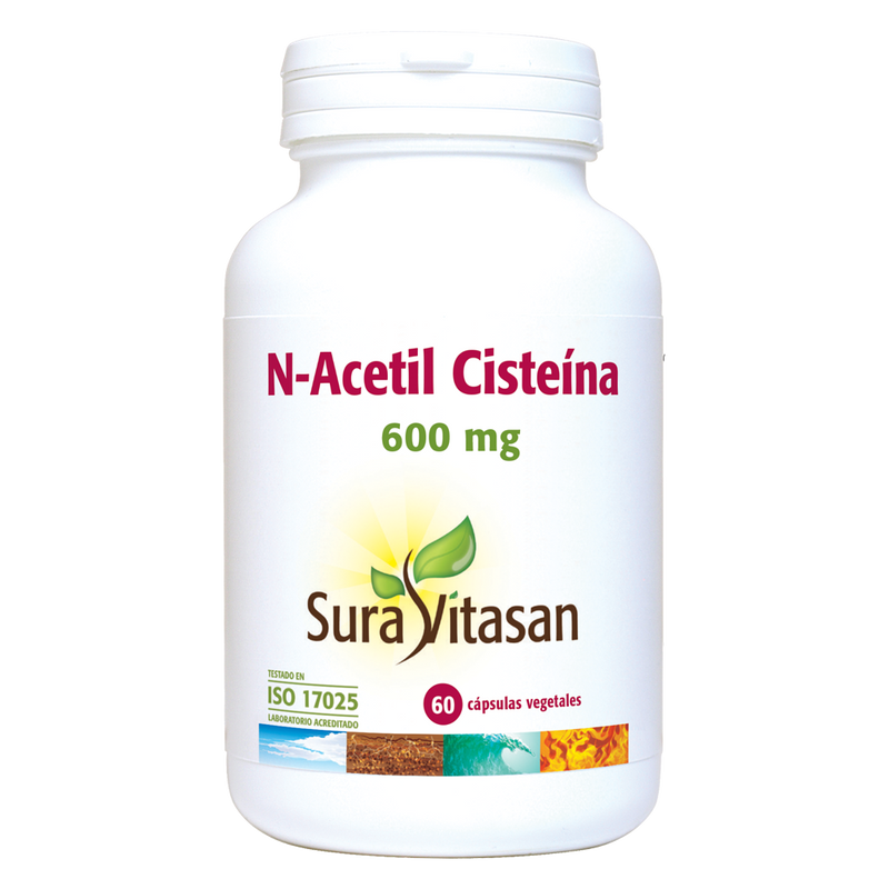 N-Acetil-Cisteína 60 caps - SURAVITASAN