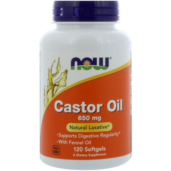 ACEITE DE RICINO - NOW FOODS - masquedietasonline.com 