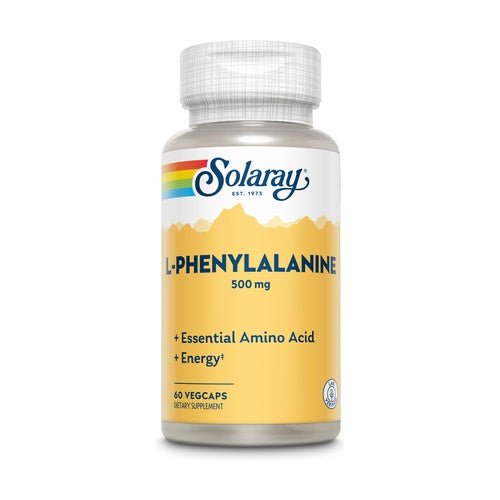 L-PHENYLALANINE 500 mg- 60Caps - SOLARAY