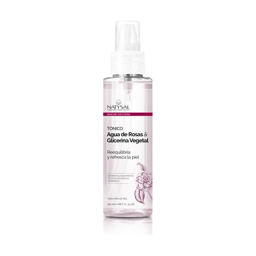 Tónico Agua de Rosas & Glicerina Vegetal