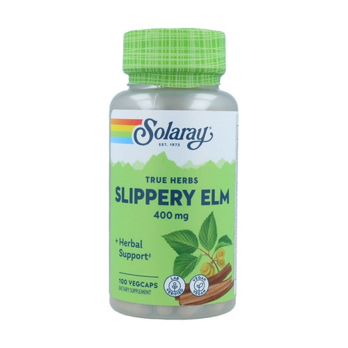 Slippery Elm Bark (Corteza de Olmo)  100Caps - SOLARAY
