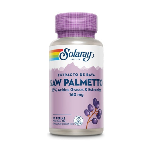 Saw Palmetto - 60 perlas - SOLARAY