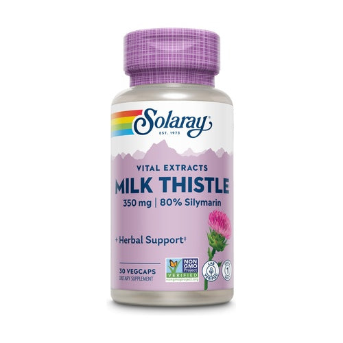 Milk Thistle-30 VegCaps. Apto para veganos.