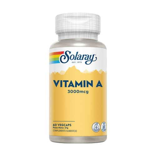 Vitamina A 300mcgr/ 60caps - SOLARAY