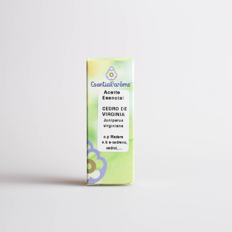 ACEITE ESENCIAL DE CEDRO DE VIRGINIA, 10 ML - ESENTIAL AROMS - masquedietasonline.com 
