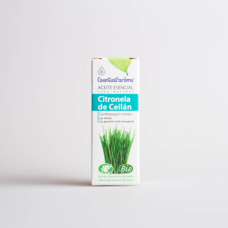 ACEITE ESENCIAL DE CITRONELA DE CEILÁN, 15 ML - ESENTIAL AROMS - masquedietasonline.com 
