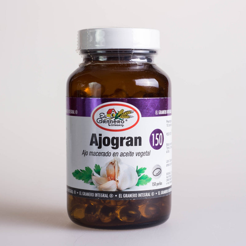 AJOGRAN, 150 PERLAS, 450MG - EL GRANERO - masquedietasonline.com 