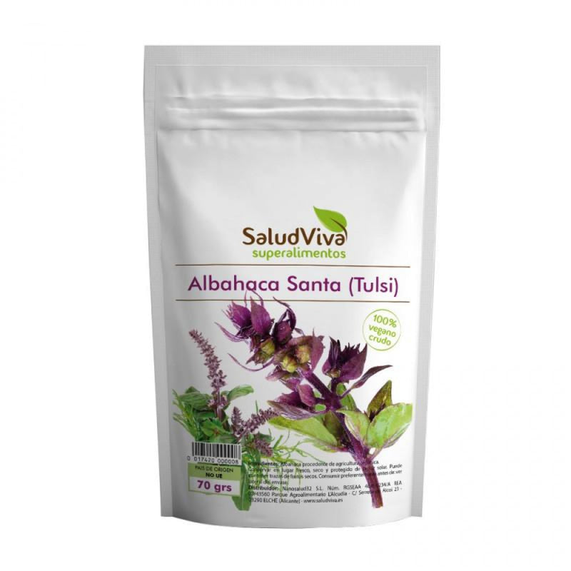 Albahaca Santa en Polvo ECO / 80gr - SALUD VIVA