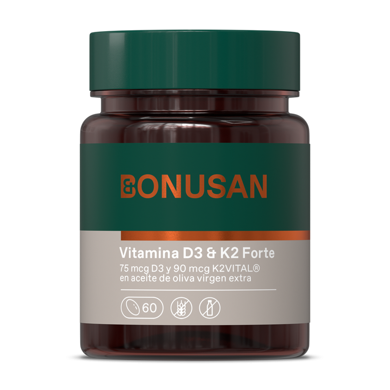 Vitamina D3 & K2 /60caps - BONUSAN