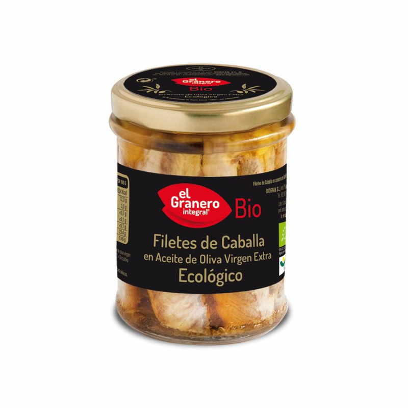 Filetes de Caballa BIO, 195gr - El Granero Integral