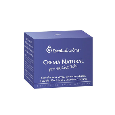 CREMA NATURAL PERSONALIZADA 40 G - ESENTIAL AROMS - masquedietasonline.com 