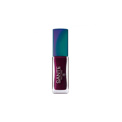 ESMALTE DE UÑAS COLOR BERENGENA - SANTE - masquedietasonline.com 