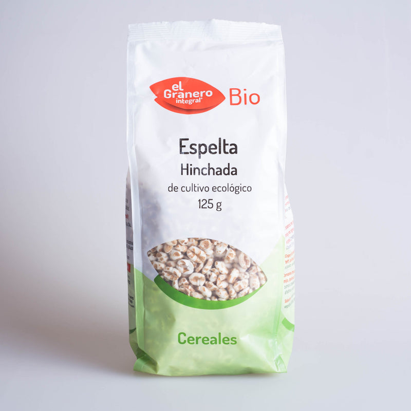 ESPELTA HINCHADA BIO 125 G - EL GRANERO INTEGRAL - masquedietasonline.com 