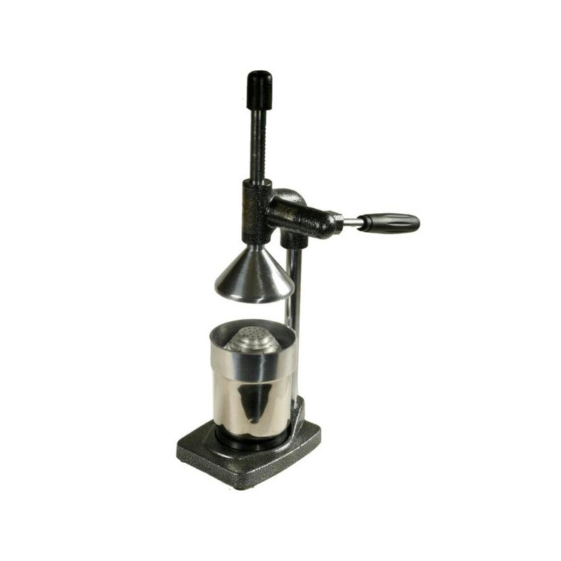 EXPRIMIDOR MANUAL ALTO GRANADAS (GRIS CON VASO) - masquedietasonline.com 