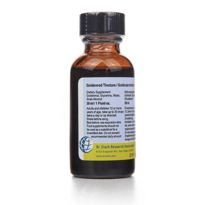 Tintura de vara de oro, o sello dorado, 30 ml. Clark
