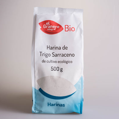HARINA DE TRIGO SARRACENO BIO, 500G - EL GRANERO INTEGRAL - masquedietasonline.com 