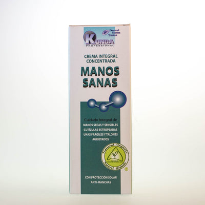 CREMA INTEGRAL CONCENTRADA MANOS SANAS 100 ML - KUNDA - masquedietasonline.com 