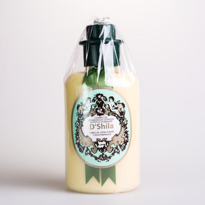 CHAMPU DE LEVADURA DE CERVEZA 300 ML - D´SHILA - masquedietasonline.com 