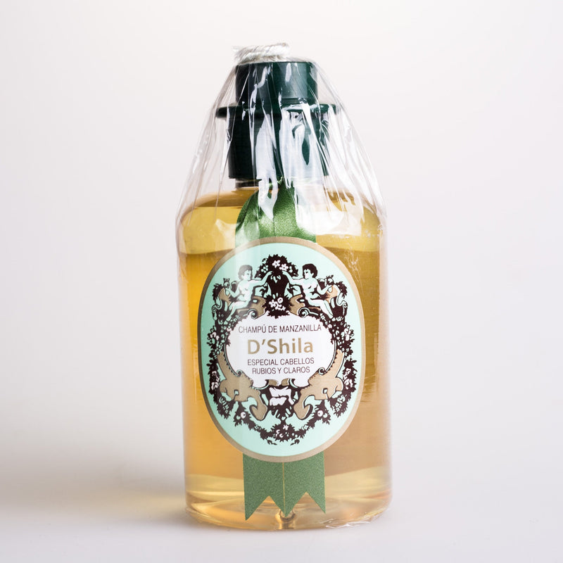 CHAMPU DE MANZANILLA 300ML - D´SHILA - masquedietasonline.com 
