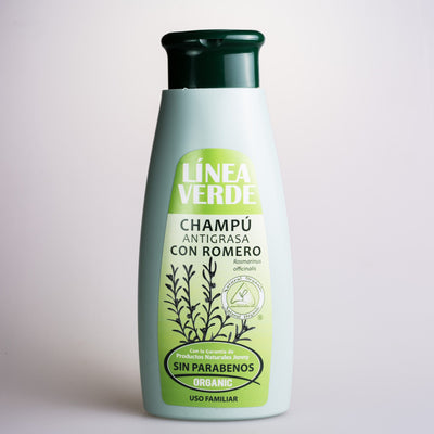 CHAMPU EQUILIBRANTE TEA TREE 150 ML - LINEA VERDE - masquedietasonline.com 
