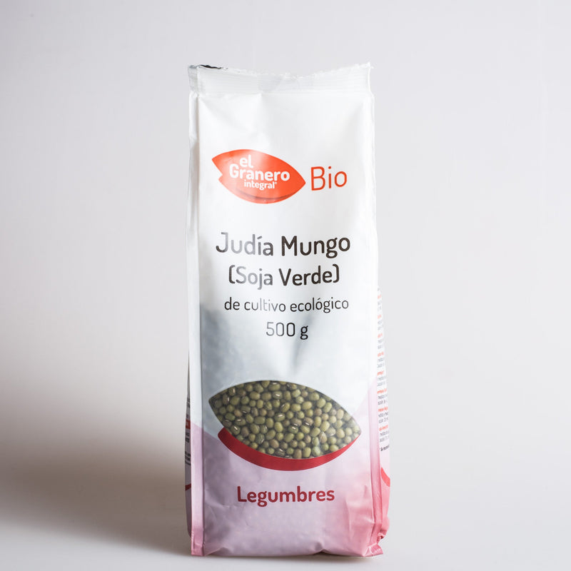 JUDIA MUNGO SOJA VERDE BIO 500 G - EL GRANERO
