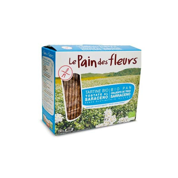 PAN CRUJIENTE SIN SAL 300 G - LE PAIN DES FLEURS - masquedietasonline.com 