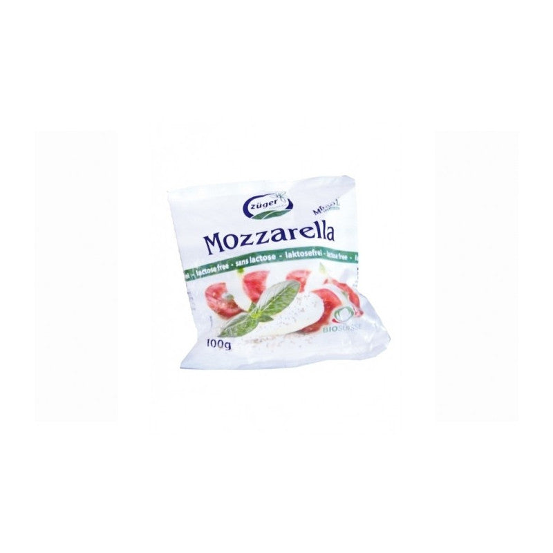 MOZZARELLA SIN LACTOSA 100 GR - ZÜGER - masquedietasonline.com 