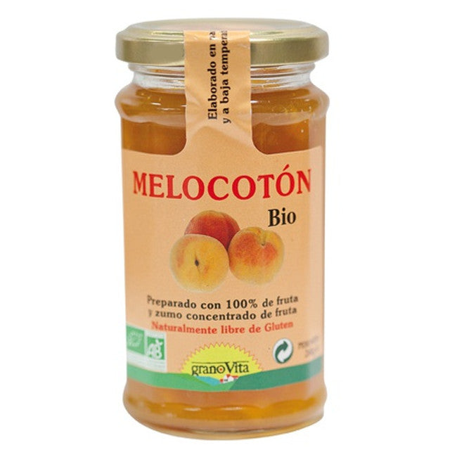 Mermelada de Melocotón BIO 240gr - Grano Vita