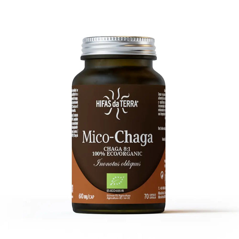 Mico-chaga 70 caps - HIFAS DA TERRA