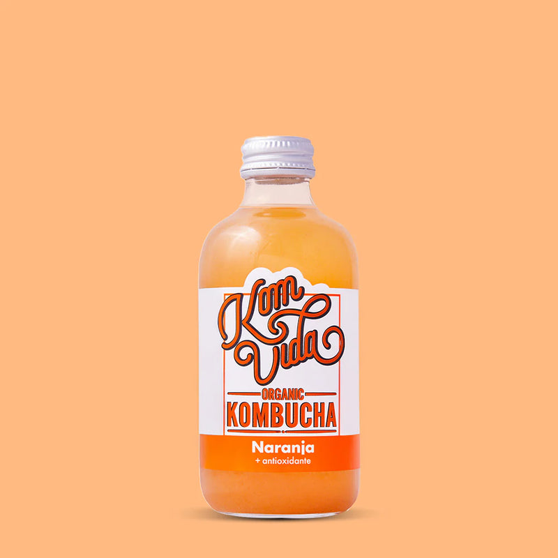 Kombucha Naranja Bio 12x250ml Komvida