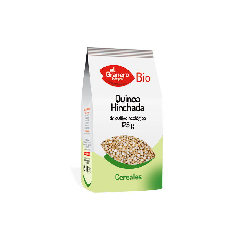 QUINOA HINCHADA BIO 125 GR - EL GRANERO INTERGRAL - masquedietasonline.com 