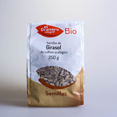 SEMILLAS DE GIRASOL BIO, 250G BIO - EL GRANERO - masquedietasonline.com 