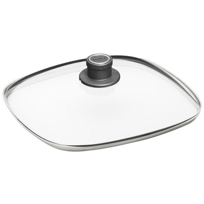 TAPAS DE CRISTAL Y ACERO CUADRADAS- WOLL - masquedietasonline.com 