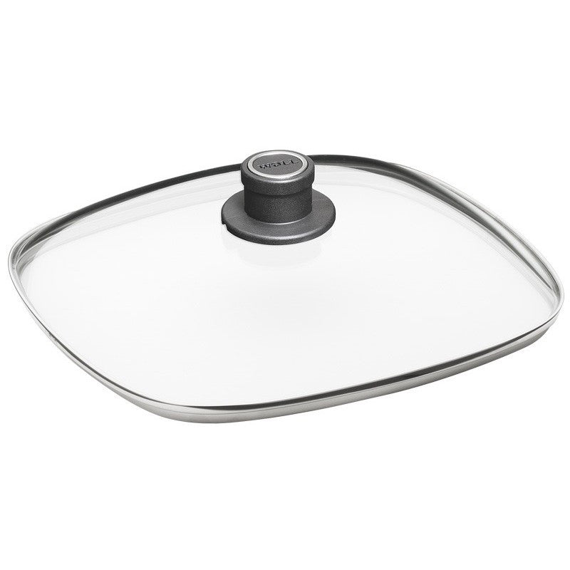 TAPAS DE CRISTAL Y ACERO CUADRADAS- WOLL - masquedietasonline.com 