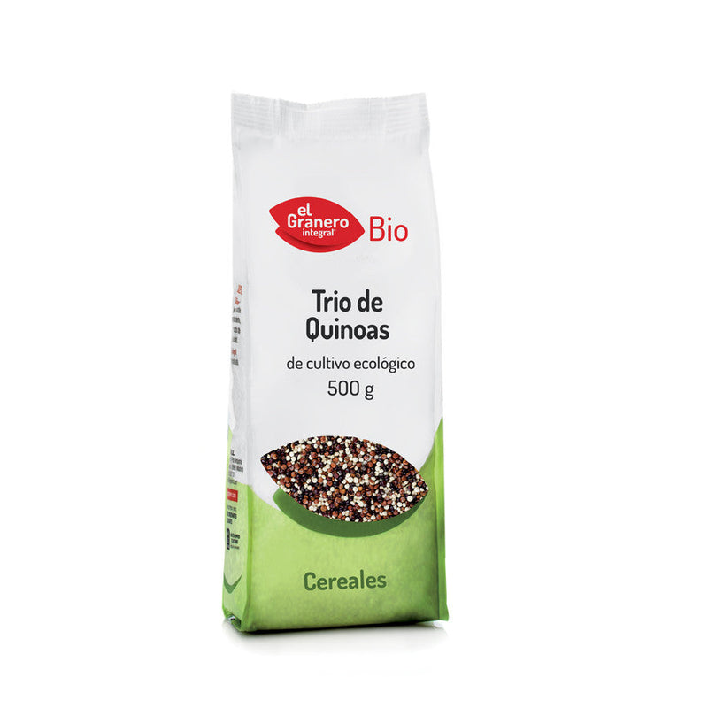 Trío de Quinoas BIO 500gr - El Granero Integral