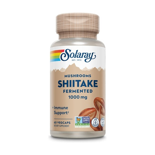 Shiitake fermentado 500 mg - 60caps -  SOLARAY